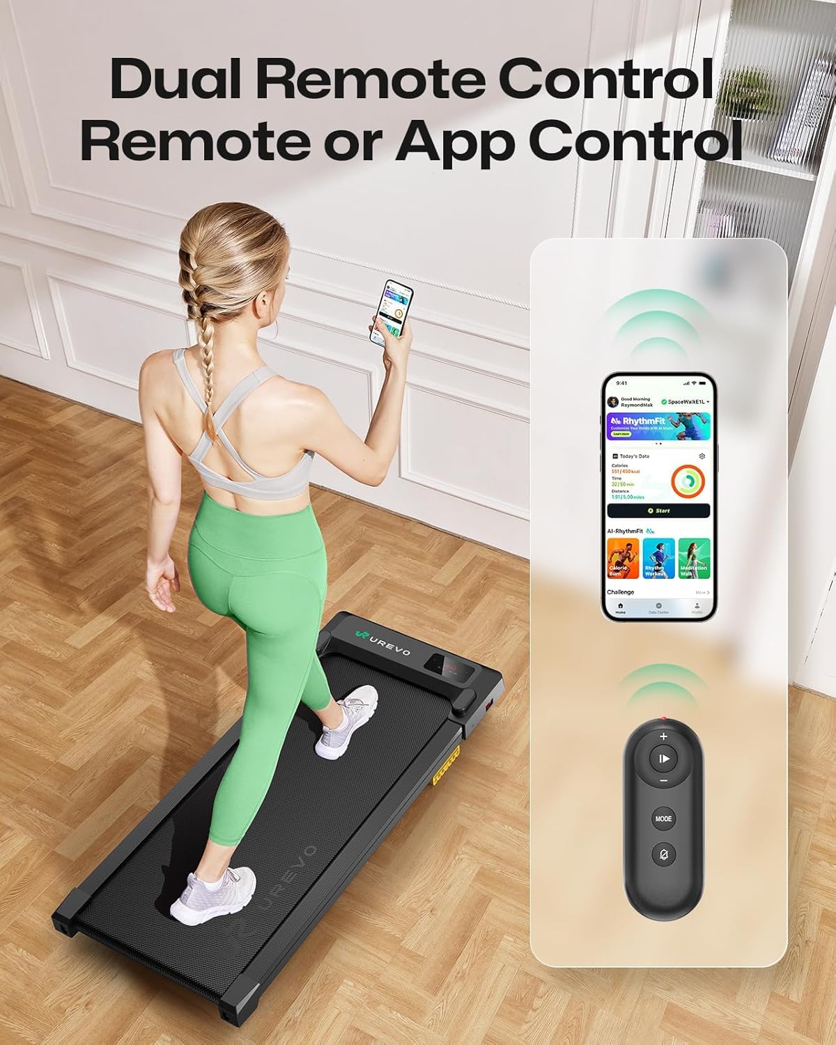 Smart Under Desk Walking Pad