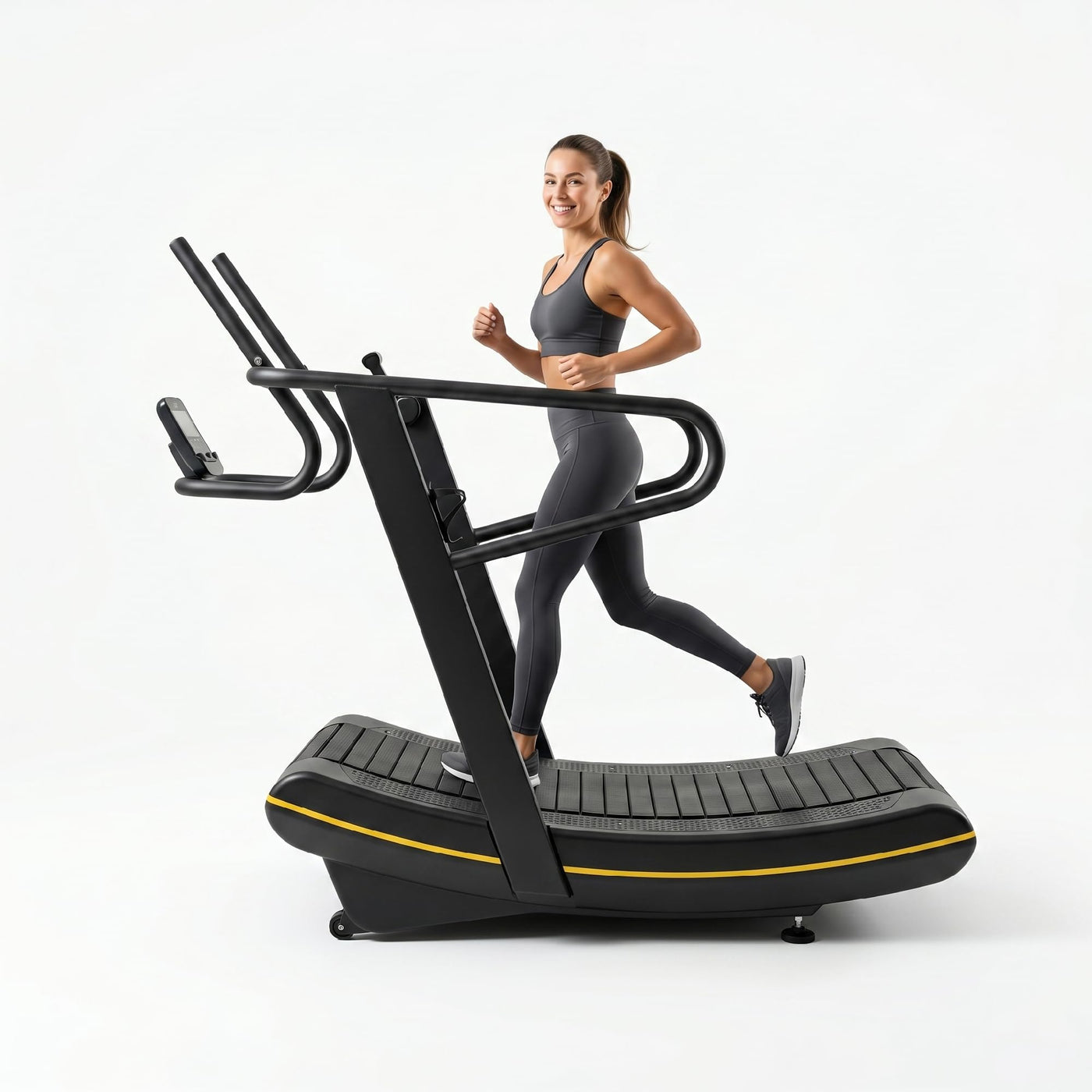 Curved Manual Resistance Treadmill