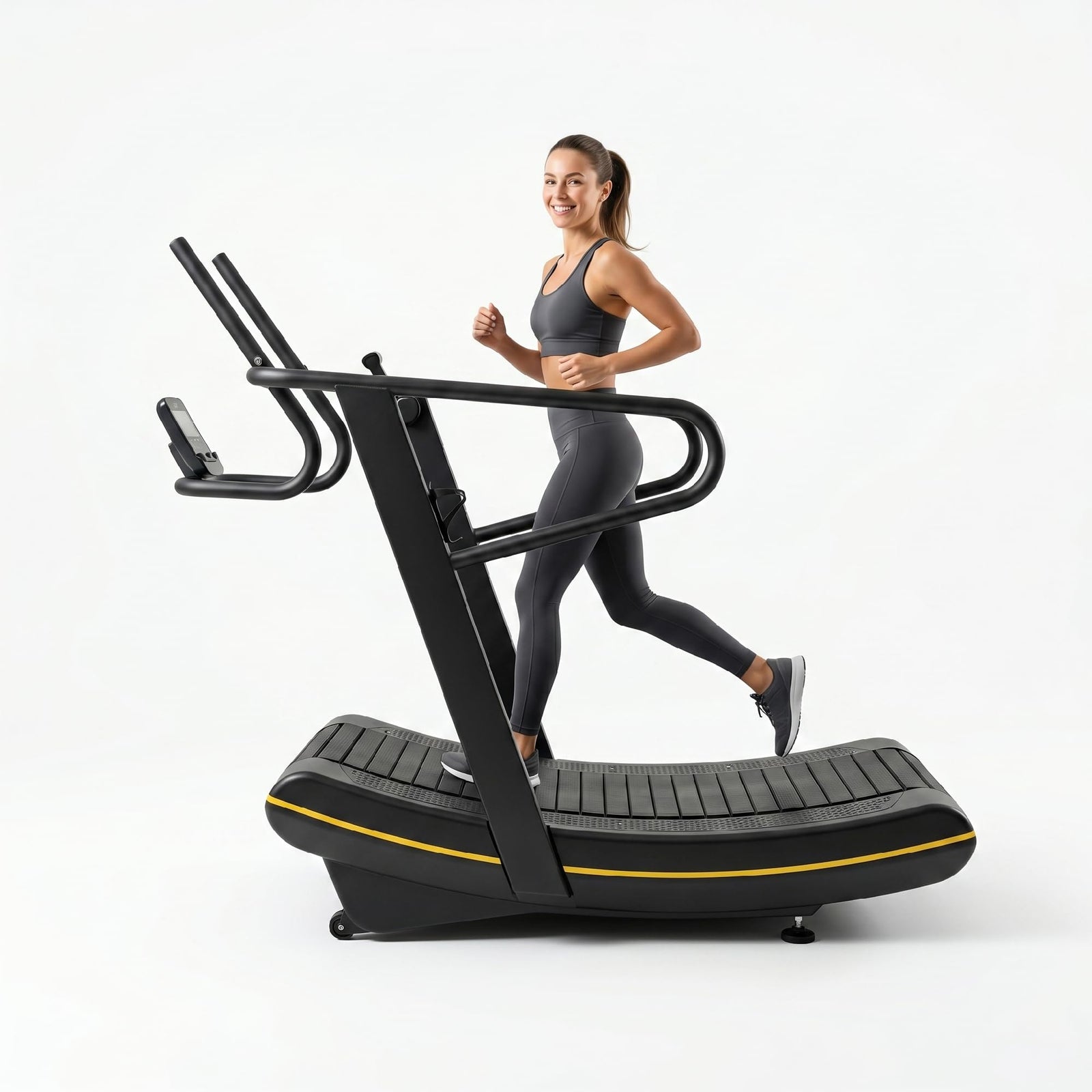Curved Manual Resistance Treadmill