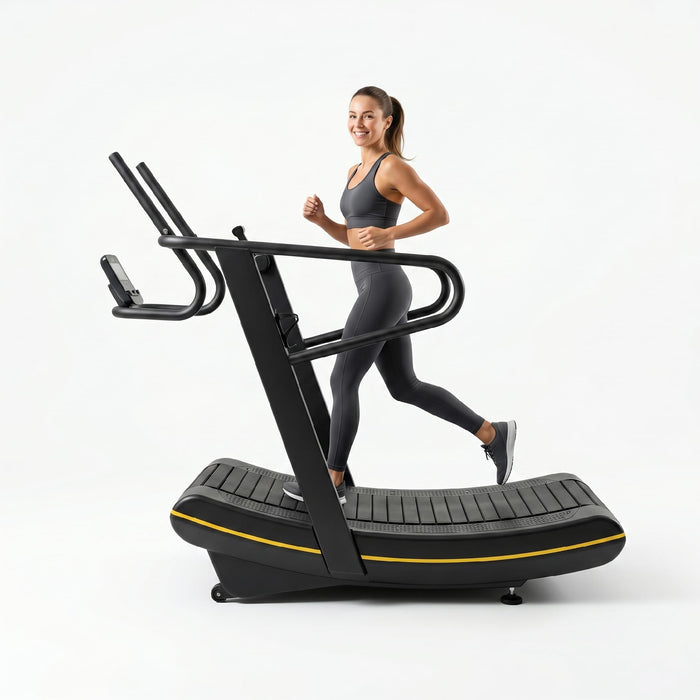 Curved Manual Resistance Treadmill
