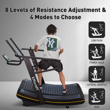 Curved Manual Resistance Treadmill