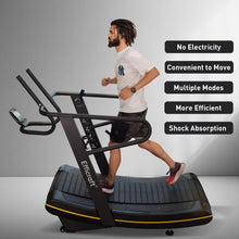 Curved Manual Resistance Treadmill