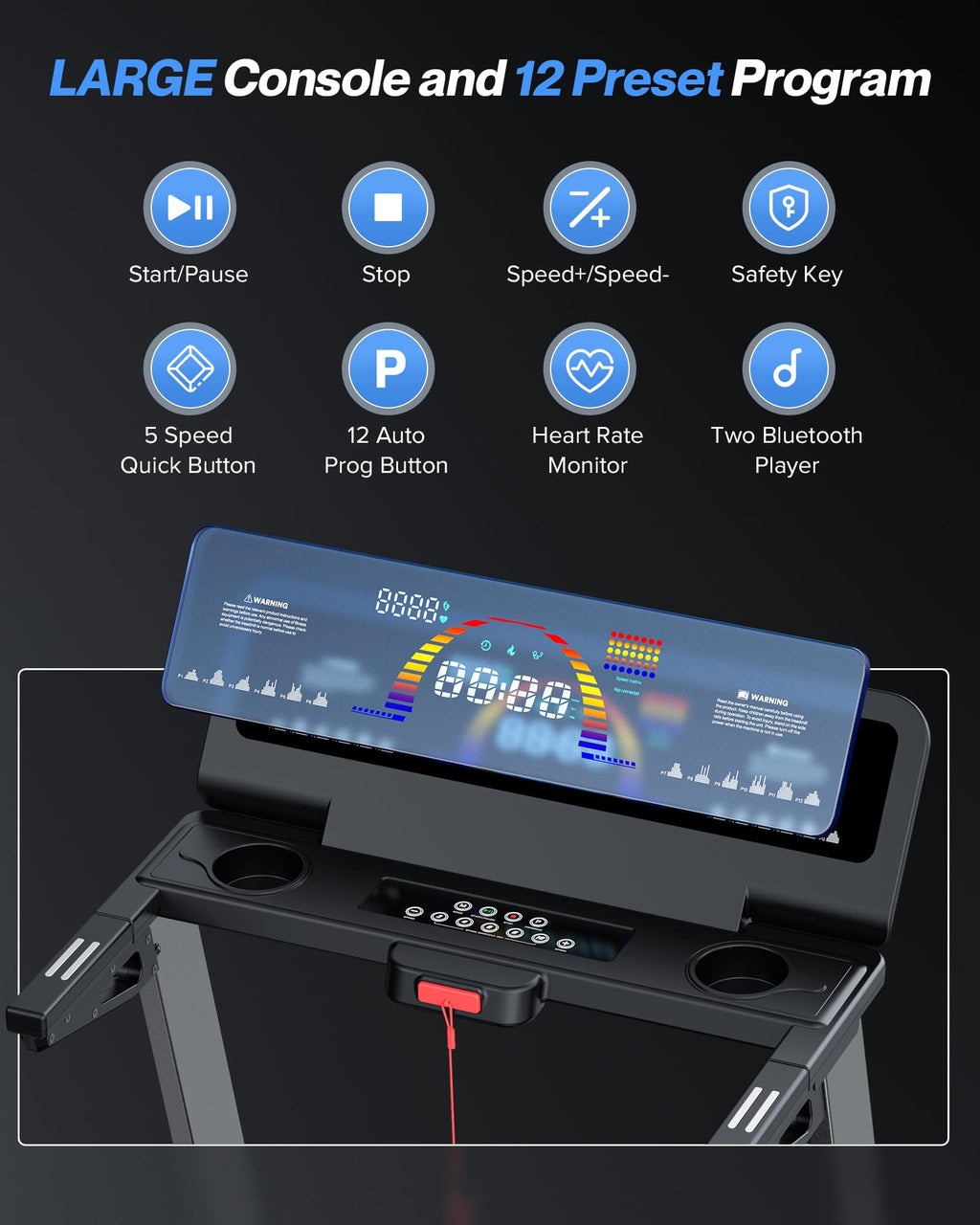 Heavy Duty Home Treadmill