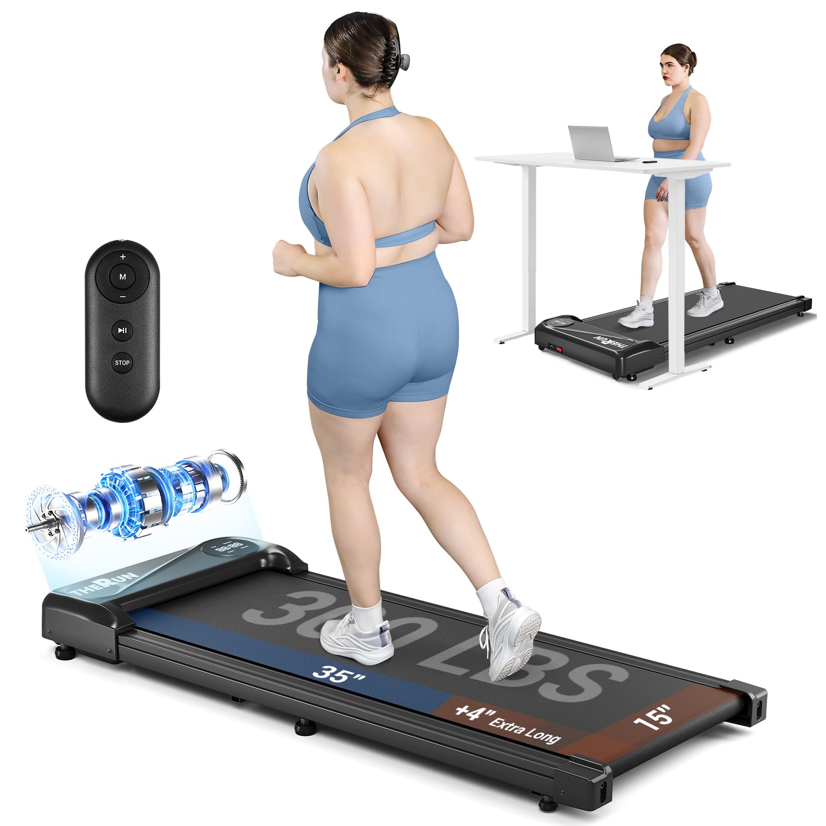 Portable Walking Pad Treadmill