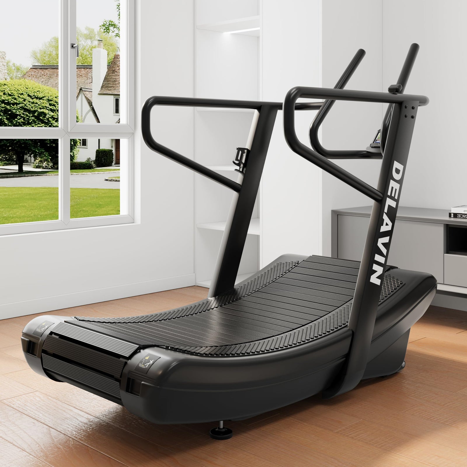 Curved Manual Treadmill