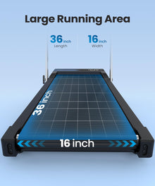 Foldable Incline Walking Pad with Handle Bar