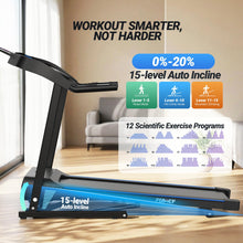 Foldable Auto Incline Treadmill