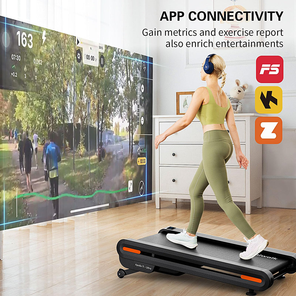 Auto Incline Walking Pad Treadmill