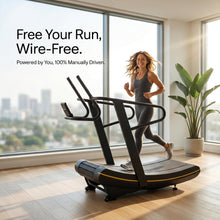 Curved Manual Resistance Treadmill