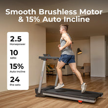 Foldable Smart Auto Incline Treadmill