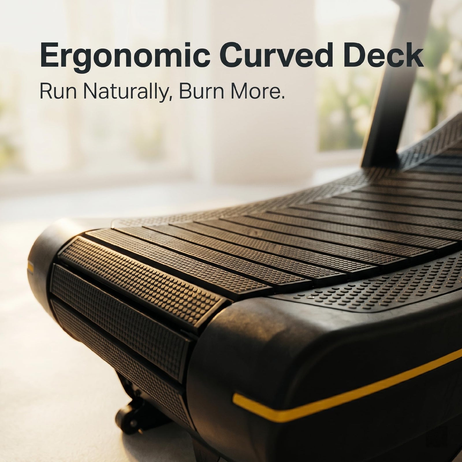 Curved Manual Resistance Treadmill