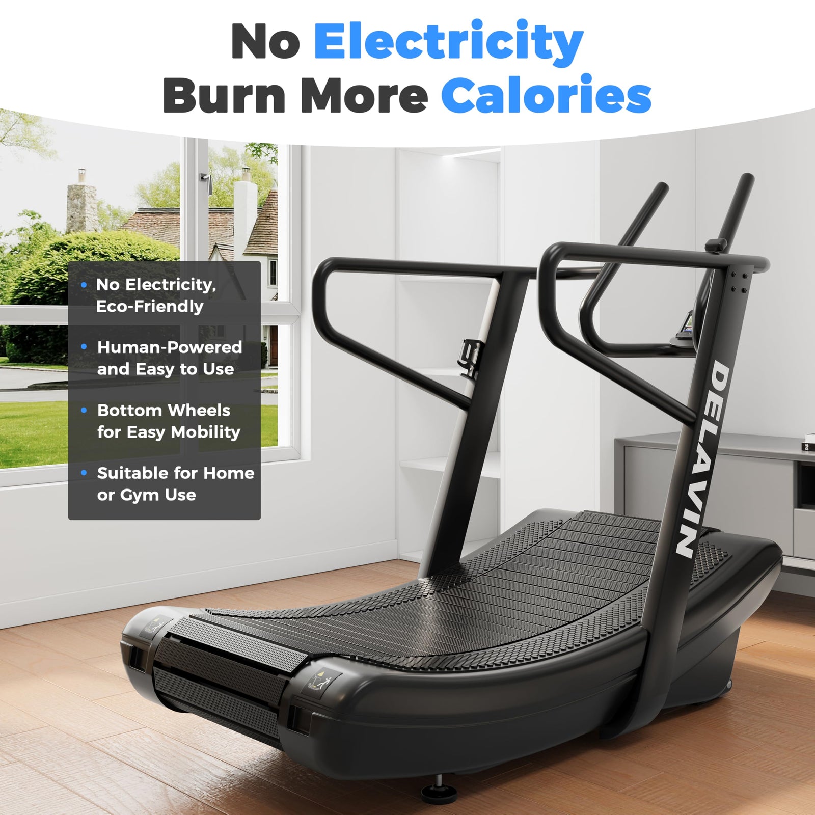 Curved Manual Treadmill