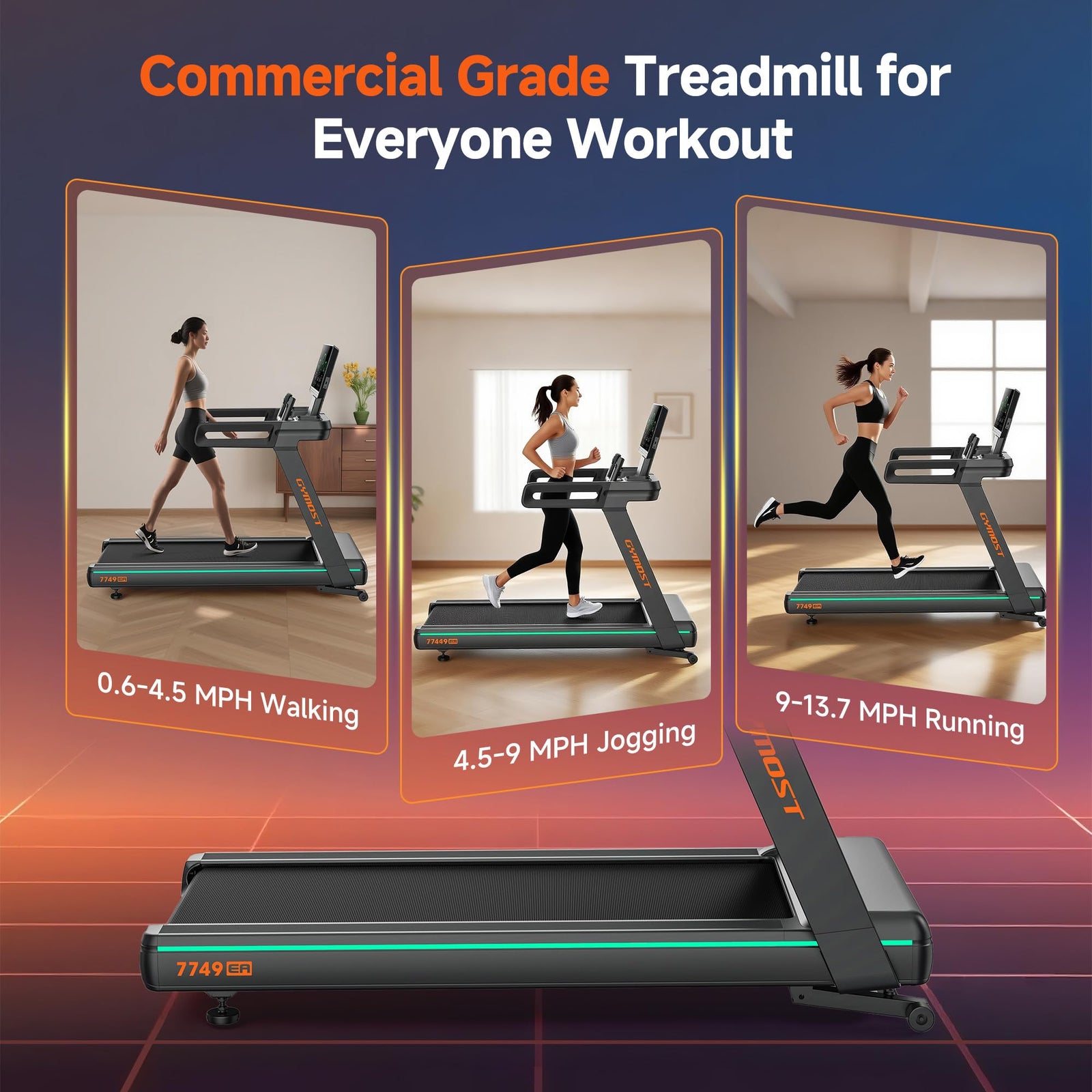Incline Home Running Treadmill