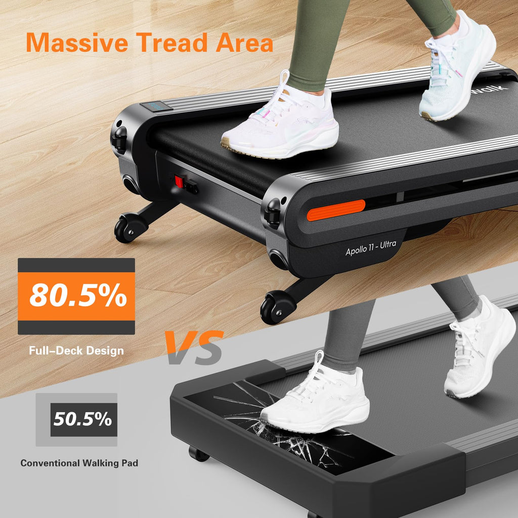 Auto Incline Walking Pad Treadmill