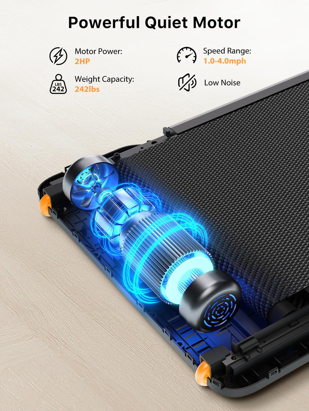 Foldable Walking Pad Treadmill