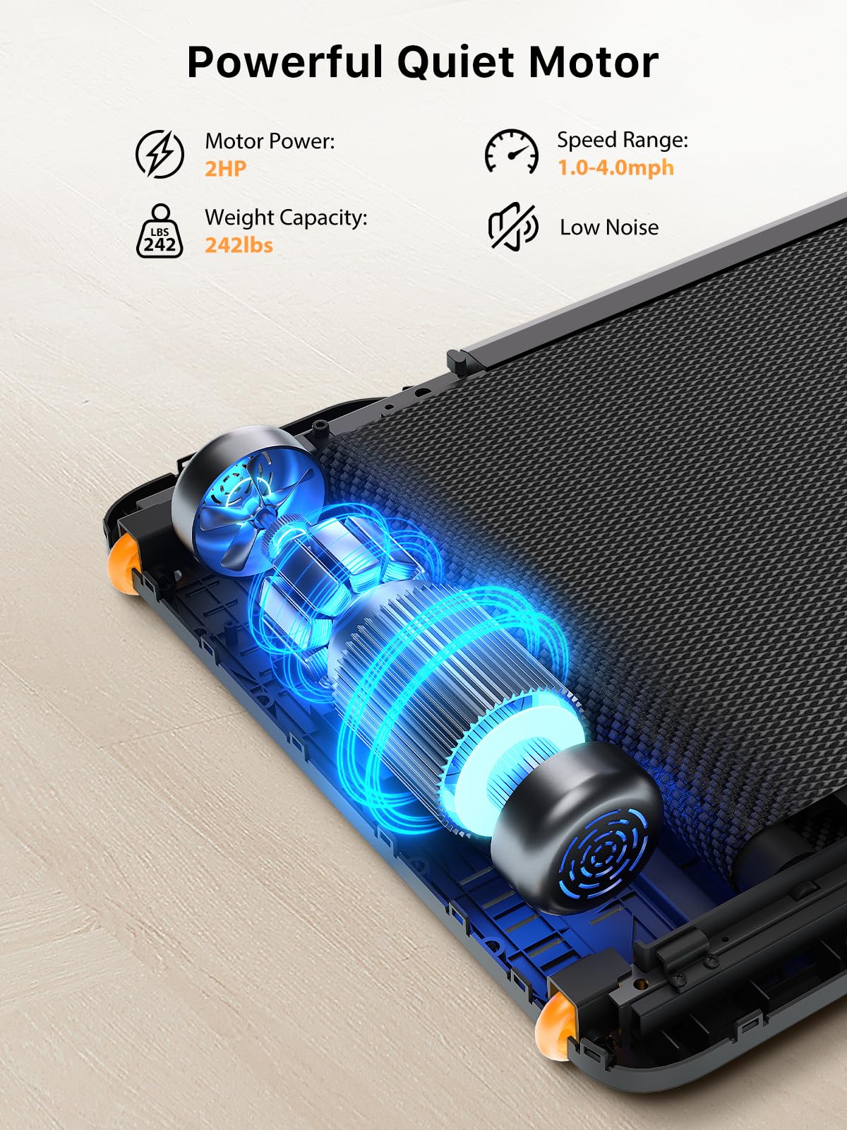 Foldable Walking Pad Treadmill