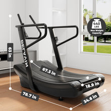 Curved Manual Treadmill