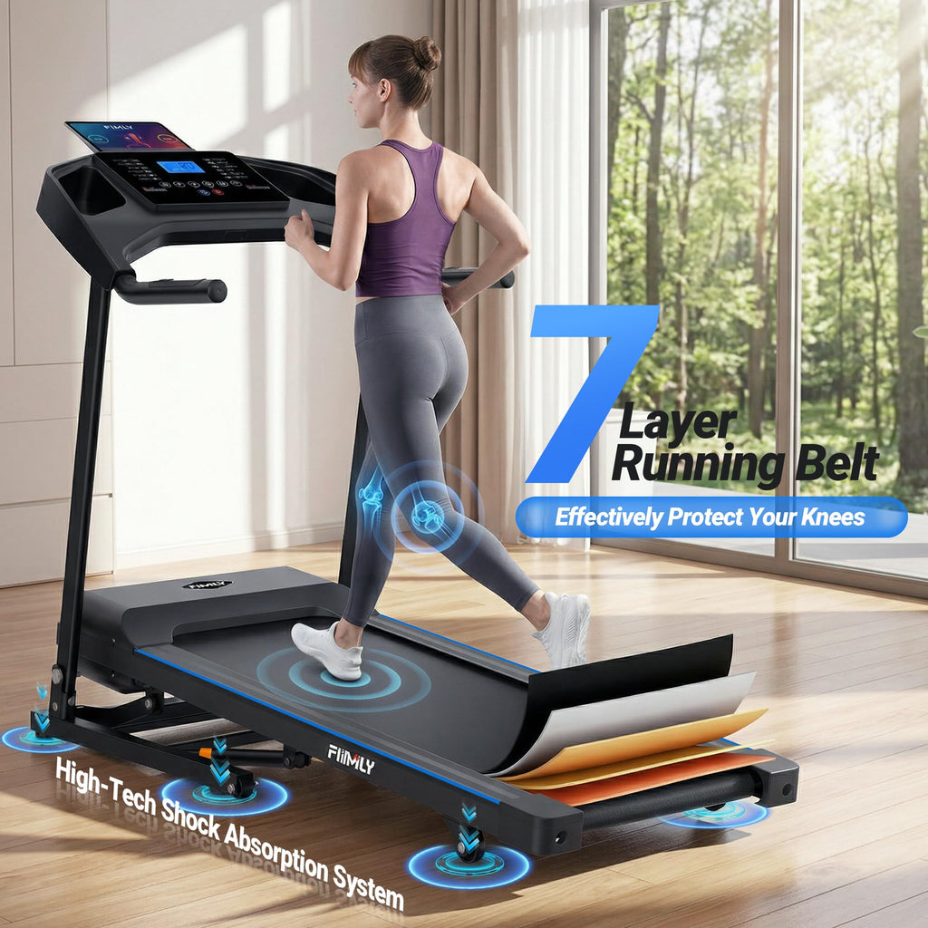 Foldable Auto Incline Treadmill